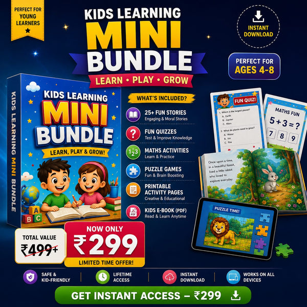 ₹299 Kids Learning Mini Bundle