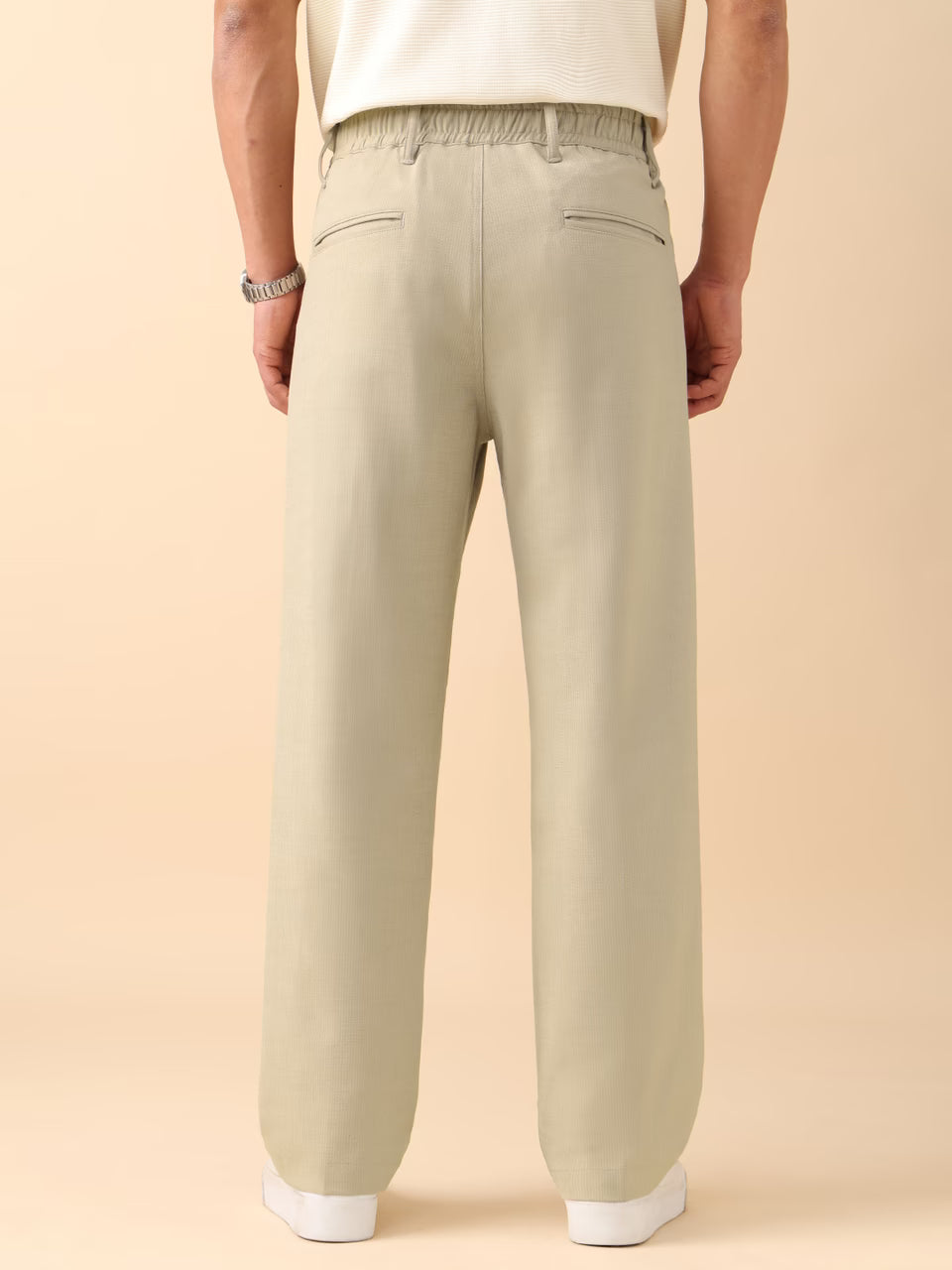 Korean Pants: Beige