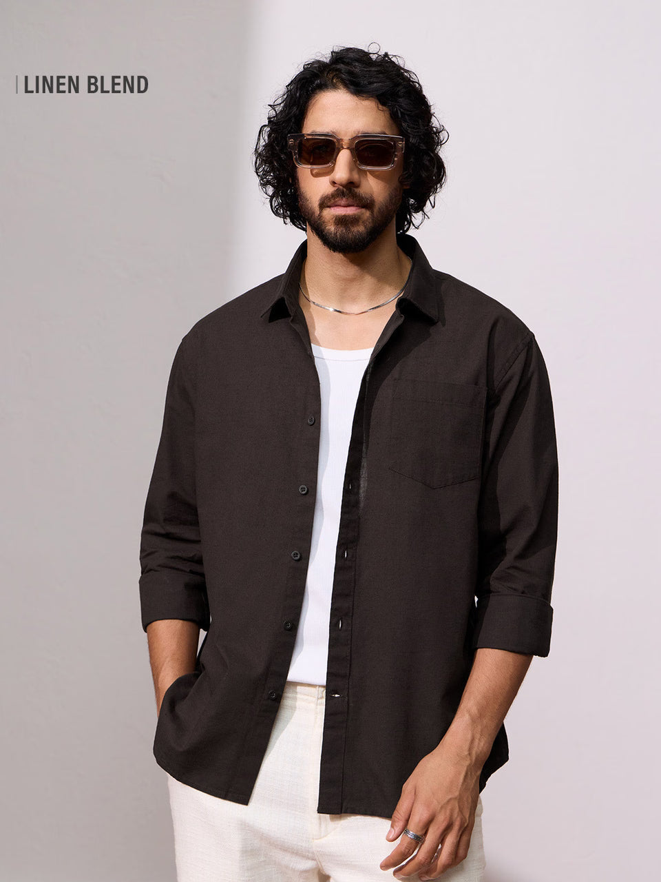 Cotton Linen: Mocha